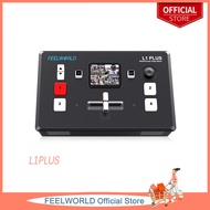 FEELWORLD L1 Plus Multi Camera Video Mixer Switcher with USB2.0 Recording PTZ Controller Chroma Key 