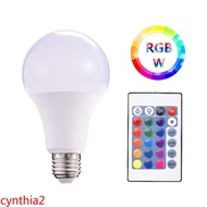 RGB LED Bulb E27 Dimmable Ampoule Smart Lights For Home Holiday Decoration With Remote Control