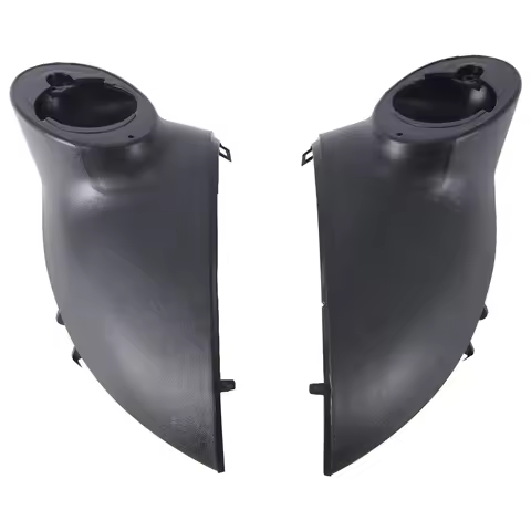 1 Pair Side Rearview Mirror Bottom Lower Holder Cover for Ford Fiesta 2009-2019 Ford Accessories