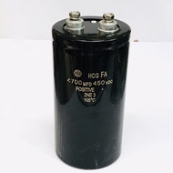 Capacitor 4700UF/450VDC 2NE3 105องศา ขนาด70*145mm มีของพร้อมส่งในไทย