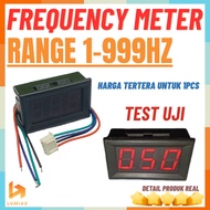 Mini Digital Frequency Meter 1Hz-999Hz Display Frequency Panel Meter frequency meter 1 HZ ~ 999HZ mi