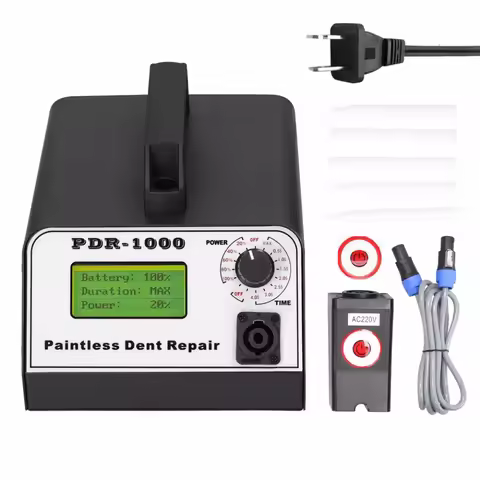 1000W Induction Heater Tool Set Hot Box PDR-1000 Car Body Painless Dent Repair Tool PDR Car Paint De