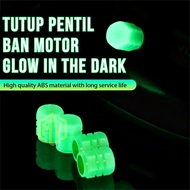 TUTUP PENTIL BAN MOTOR PENUTUP PENTIL BAN MOTOR NYALA DI TEMPAT GELAP GLOW IN THE DARK COCOK UNTUK S