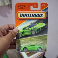 Matchbox Diecast Chevrolette Series Type 2020 Corvette C8