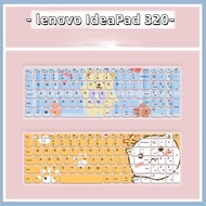 Cartoon Painted Floral Laptop Keyboard Dust Protection Film Cover for 15 Inch Lenovo IdeaPad 320C 330C Laptop V330 15.6-inch Ideapad 15s L340-15IWL Xiaoxin 15 S340-15IIL