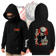 120-150🔮 Cool anime Character Gojo Satoru Teacher ninja hoodie Jacket for Boys (JJK)  HTM (Fashion)