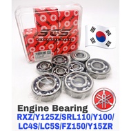 FAG KOREA C3 Engine Bearing Set Enjin 100% ORIGINAL Y15 Y15ZR FZ150 LC135 Y125Z SRL RXZ Y100 LC4S LC5S TZM150 SRL110 TZM