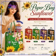 (10pcs) Paper Bag Sunflower / Paper Bag Doorgift / Bag Goodies/ Doorgift /Wedding Doorgift / Kahwin 