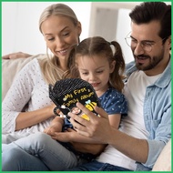 Baby Photo Albums First Baby Picture Book Toddler Photo Album Bee Print Scrapbook with Safe Mirror H