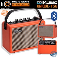 Coolmusic Unique-15G *ของแท้รับประกัน 1ปี* 4.5" 15W Guitar Amps Bluetooth DI Output แอมป์กีต้าร์