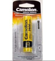 Camelion ICR18650-26BP 3.7V 2600mAh 尖頭電池