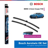 Bosch Aerotwin Plus OE Wiper Set for BMW 2 Gran Coupe F44 + Free Windshield Microfiber Cloth (A819S)