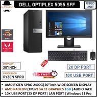 DELL OPTIPLEX 5055ALL IN ONE DESKTOP  CORE  20" inch 32GB RAM / 1TB SSD WINDOWS 11 PRO
