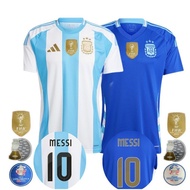 Argentina 2024 Cup America Home and Away fan Kits issue Superior Quality aaa