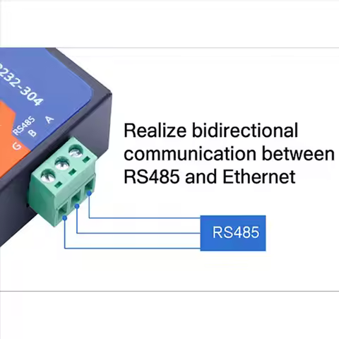 3X Modbus Serial Port RS485 to Ethernet Converter Server USR-TCP232-304 Data Transmission DHCP/DNS S