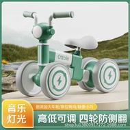 Children Four-Wheeled Balance Car 1-4 Years Old Boys Girls Baby Walker No Pedals Children Sliding Fo