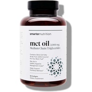SMARTERNUTRITION MCT Oil Capsules C8 and C10 - Ketogenic Fuel for Brain & Body, Sustained Energy - f