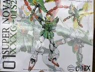 超新星 MG1/100雙龍高達 神龍高達 連地台
