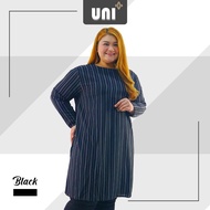[UNIPLUS] Blouse Women Elegent Blouson Long Sleeve Top Blouse Plus Size muslimah Murah Baju Viral Labuh Blause Wanita