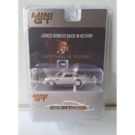 Mini GT Aston Martin DB5 Goldfinger James Bond Gold finger blister version