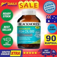 Promo Terbatas!!! Blackmores Odourless Fish Oil Omega 3 300 Mg 6 9