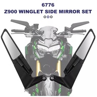 Kawasaki Z125 Z250 Z300 Z1000 Z900 motorcycle Stealth Winglets Winglet Side Mirror LED SIGNAL