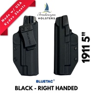 Bluetac IWB Concealment Kydex Holster for 1911 5" Black Right Hand & Left Hand | Cash On Delivery