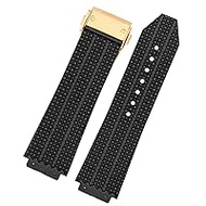 Watch Strap for Hublot Big Bang Silicone 25 x 19 mm Waterproof Men's Watch Strap Chain Watch Accessories Rubber Watch Strap