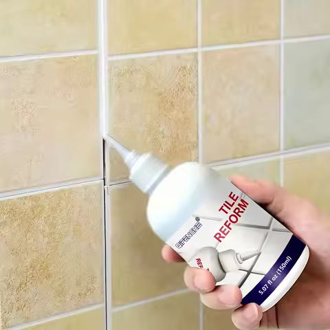 Tile Reform Grout Repair Pen Waterproof Tile Gap Filler Mildew Resistant Refinisher for Bathroom Kit