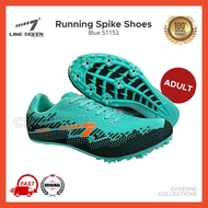 LINE 7 Track Shoes S-1150 Spike Shoes • Red Blue Adult • Kasut Padang Needle Dewasa