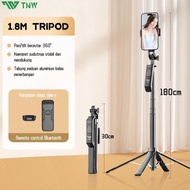 TNW S30 Tongsis hp Selfie Stick Bluetooth 4in1 Tongsis Gimbal Tripod