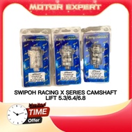 SWIPOH RACING X SERIES LC135 4S 5S Y15 V1 V2 FZ150 CAM CAMSHAFT LIFT 5.3MM 6.4MM 6.8MM 57MM 60MM 62M