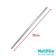 MF Aluminium Tube 30cm(L) - 9.5mm(OD); 7.8mm(ID) nominal