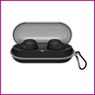 TPU Protective Cover For Sony WF-C500 Wireless Headphone Full Protective Case With Carabiner Earbud Headset Box tamsg