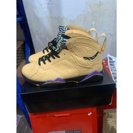 Air Jordan 7 retro high wheat Amalo purple aj7 tbackis basquite Than 95ol Air Jordan