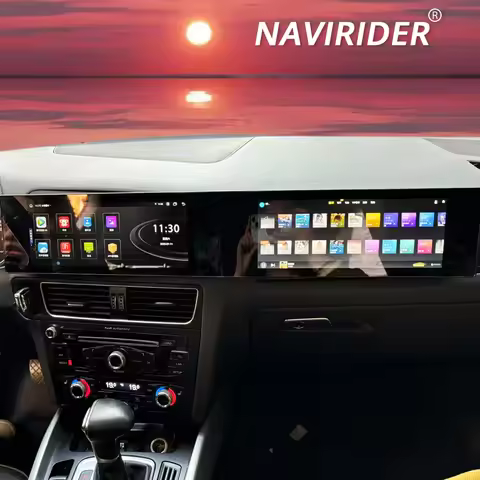 21inch 3D Curved Screen, Stereo Android Car Radio GPS For Audi Q5 2009 - 2017Auto Navigation Multime