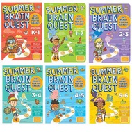 屯門實體店😀Summer Brain Quest Between Grades 1-6大腦任務 寒暑假 練習冊