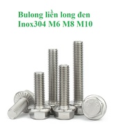 5 bolts M6-M10 304 stainless steel black bolts M6, M8, M10