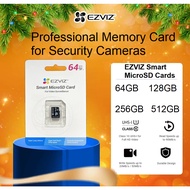 EZVIZ 64GB MicroSD Cards Memory Card 128GB Class 10 256GB 512GB A1 High Endurance Micro SD Card CCTV