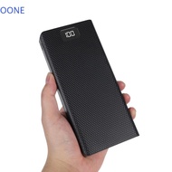 OONE Battery Storage Boxes Mobile Phone Charger Micro USB 8x18650 Battery  Holder Dual USB Ports LCD