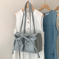 Halloween Womens Fashion Shoulder Bag Casual Tote Handbag with Bow Top Handle Bag Nylon Underarm Bag