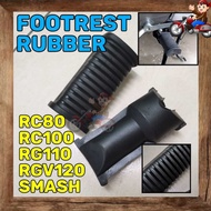 READY STOCK   FOOTREST RUBBER SUZUKI RG RG110 RGSPORT RG RGV RGV120 RC RC80 RC110 BEST SMASH GETAH P