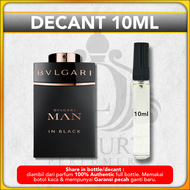 DECANT 10ML Parfum Baccarat Versace Eros Dxor Sauvage Bvl Man in Black