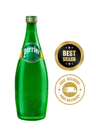 Perrier Sparkling Mineral Water 750ml x 12 Bottles