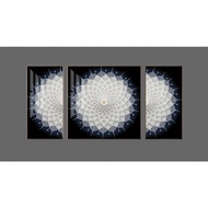 Set of 3 Bodhi leaf wall paintings 201812291011034763098_bo3 gives away 3-legged picture-hanging nai