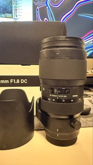 Sigma 50-100mm F1.8 DC HSM Art Lens canon ef mount