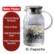 Water Pitcher Glass Boiling Water High Temperature Water Jug Cold Hot Jug