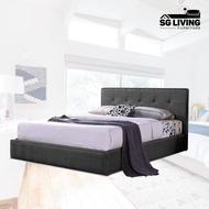 [High Quality✨] 6" Divan Base Bed Frame with Headboard - Single / Super Single / Queen / King Bedframe