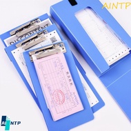 AINTP Clipboard File Box Case A4/A5/A6/B6 1PC Writing Clipboard File Organizer Finance Officer Schoo