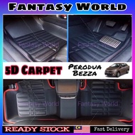Perodua Bezza 5D Floor Mats Carpet Car Floor Mats